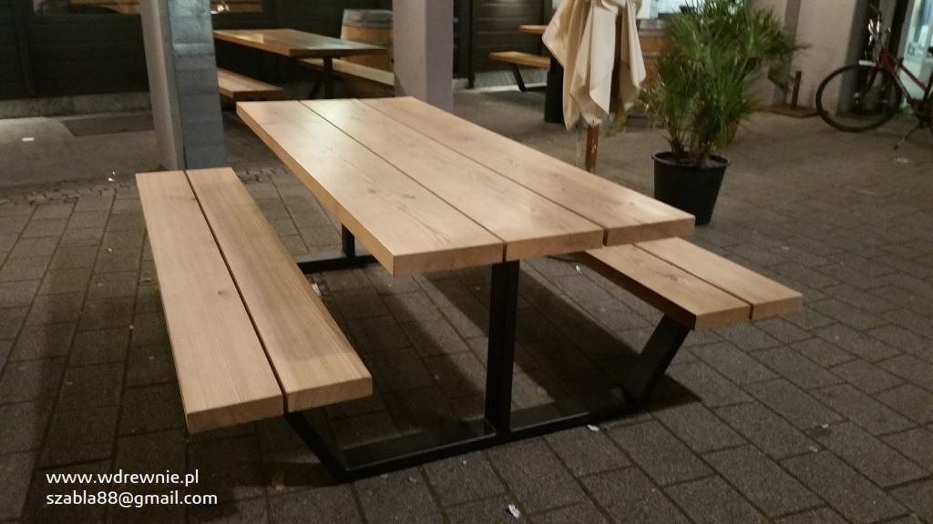 restauracyjny komplet mebli premium